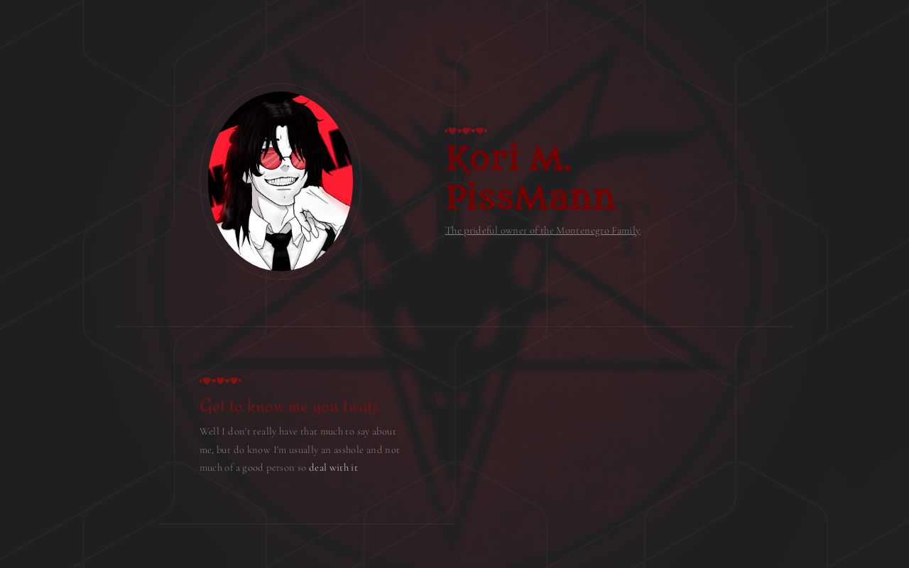 Carrd profile picture for @montenegro